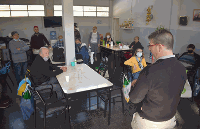 El Jefe comunal visitó centro de día en Barrio Los Perales