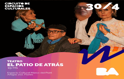 El Patio de Atrás de Carlos Gorostiza en el Marcó del Pont