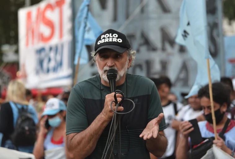 El piquetero Eduardo Belliboni fue asesor en la Legislatura porteña y dice que ahora trabaja como electricista