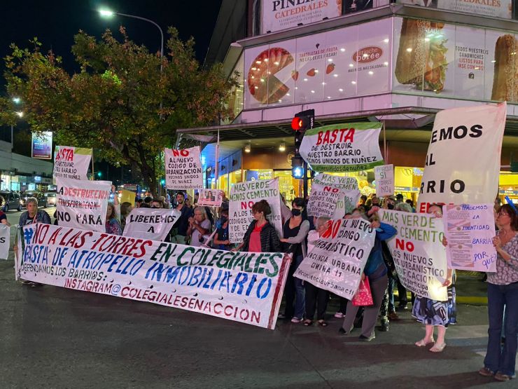 Asambleas vecinales de Saavedra y de otros barrios realizaron un “semaforazo” contra el Código Urbanístico