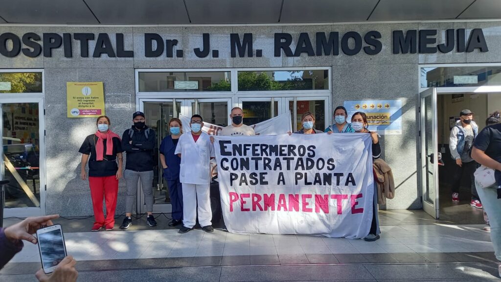 Balvanera: cese de actividades este martes en el Hospital Ramos Mejía y paro de 36 horas de Médicos Municipales