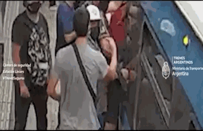 Cayó un punguista en la estación de Liniers