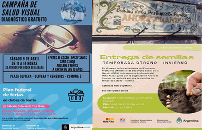 Parque Avellaneda: sábado de actividades en el Espacio Ahora es Cuando