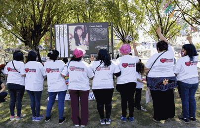 La Secretaría de Derechos Humanos inauguró una nueva señalización contra la violencia institucional