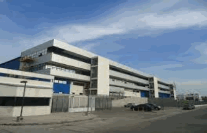 Destrozos por el temporal en la planta Disprofarma