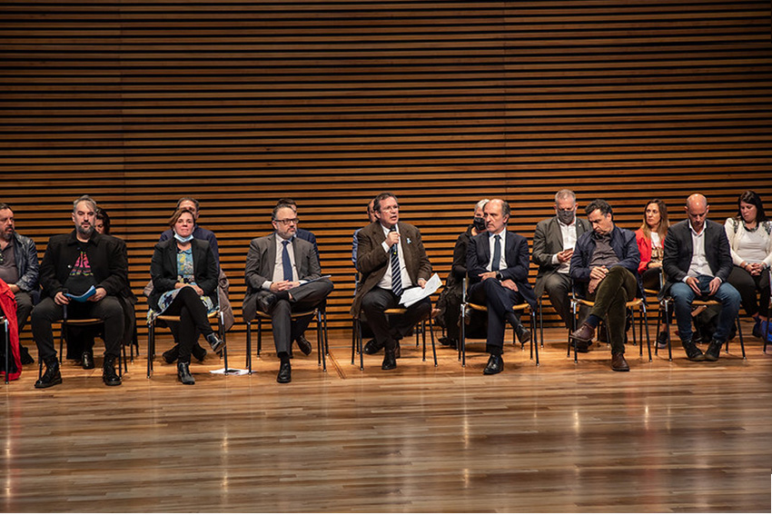 Acto de lanzamiento del Mercado de Industrias Culturales Argentinas (MICA) 2022