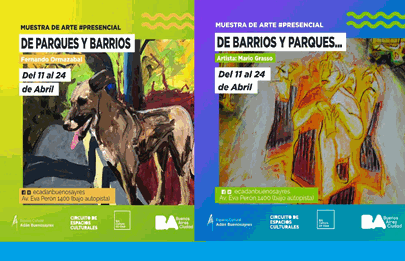 Dos nuevas muestras en Espacio Adán Buenosayres