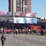 Polo Obrero y otros piqueteros cortaron el Puente Saavedra en medio de marchas a Plaza de Mayo