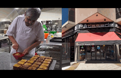 Jesús Nieva, maestro pastelero de la Confitería Boulevard Alberdi