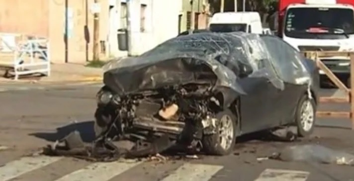 El jugador de Platense “Tito” Canteros chocó en Parque Avellaneda y dio positivo de alcoholemia