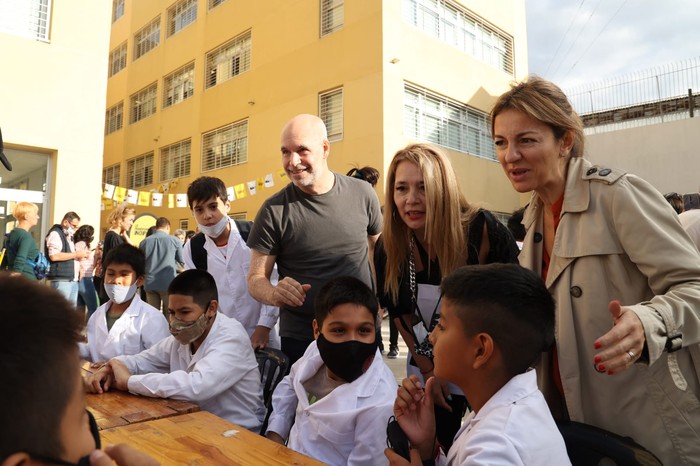 Mataderos: Rodríguez Larreta inauguró el nuevo edificio de la Escuela Primaria N° 6 DE 20 “Profesor Felipe Boero”