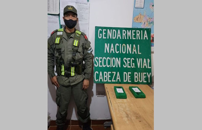 Detenidos por traficar cocaína hacia Liniers