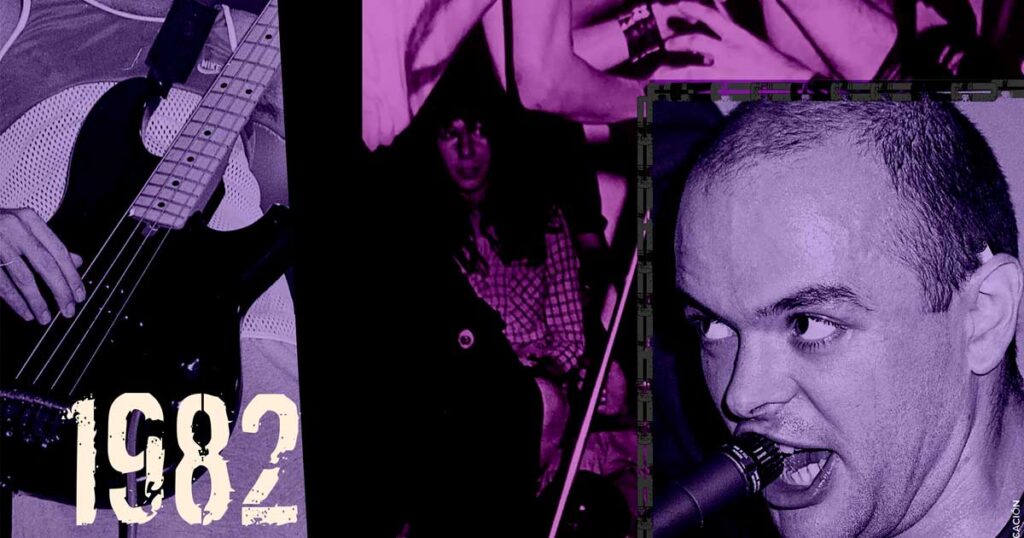 “1982”: Un libro que retrata a los protagonistas del rock, el punk y la canción latinoamericana