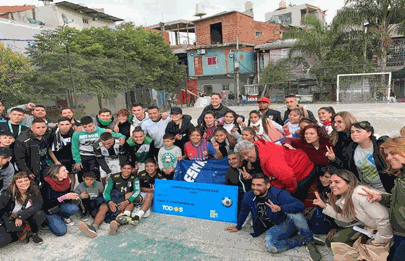 Finales de futbol femenino y masculino del Torneo Progresar en Ciudad Oculta