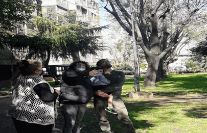Comunero recorrió el barrio Juan XXIII