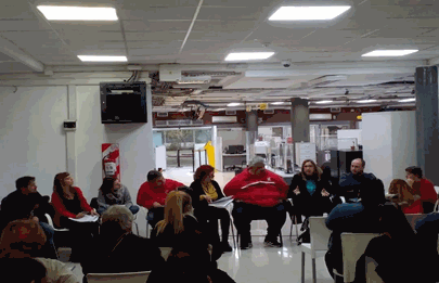 Charla sobre la creación del Distrito de Integración productiva en Barrios Populares