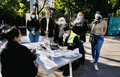 Segundo día del Estado en tu barrio en Mataderos