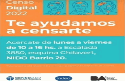 Ayuda para realizar el Censo en Villa Lugano