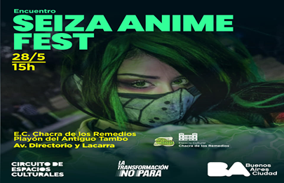 Se viene Seiza Anime Fest en Parque Avellaneda