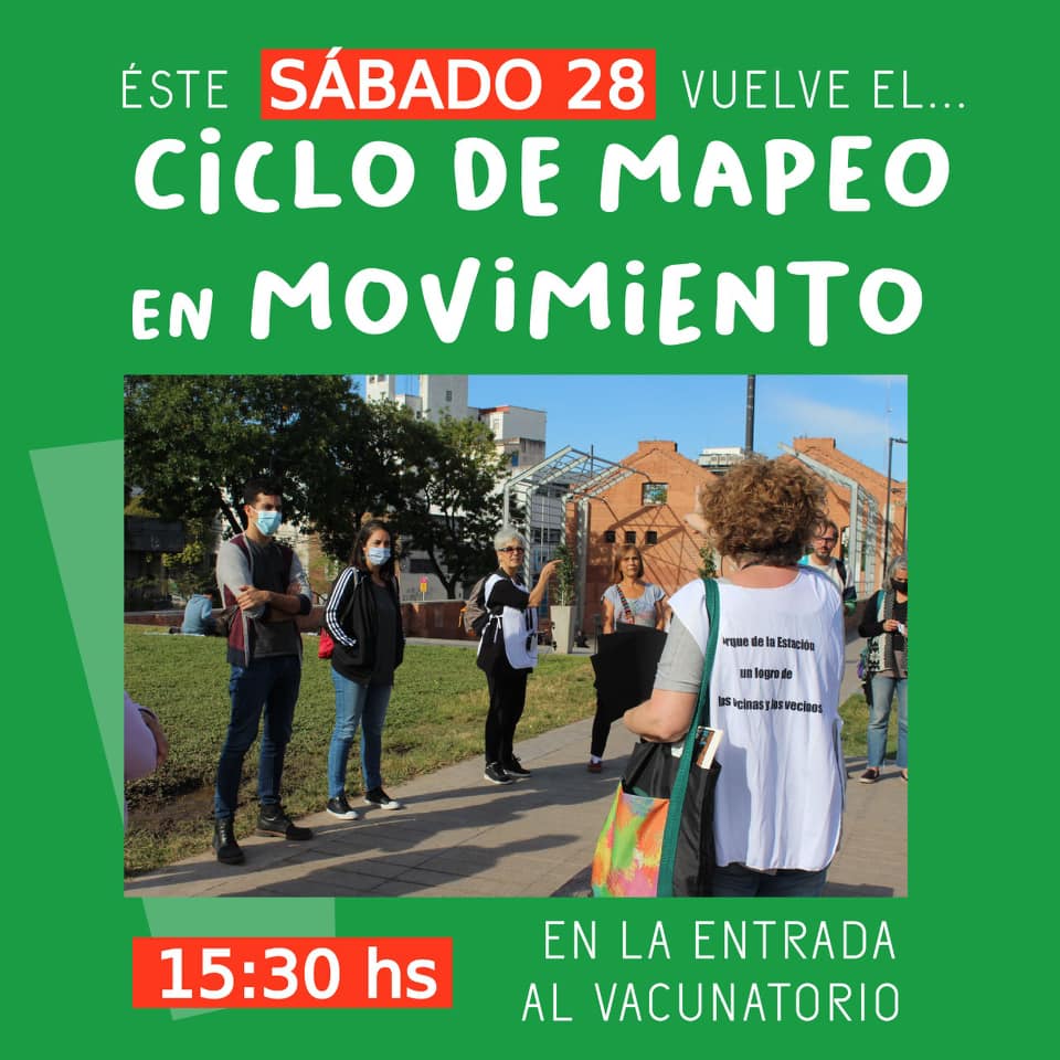 Mapeo y cuentacuentos en el Parque de la Estación