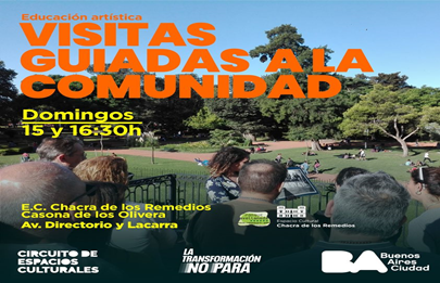 Tardes otoñales en el parque… Visitas Guiadas a la Comunidad