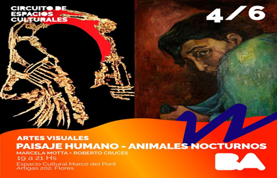  Se viene “Paisaje humano – animales nocturnos”