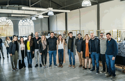 Polo Textil San Antonio de Barracas está en pleno funcionamiento