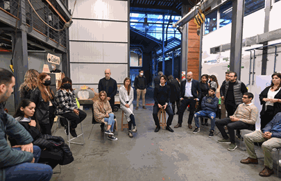 Rodríguez Larreta presentó el Plan Empleo Joven en Barracas