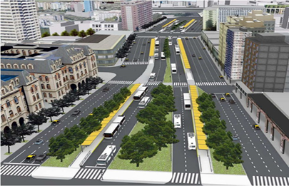 Se conocen valores de la extensión del Metrobus del Bajo