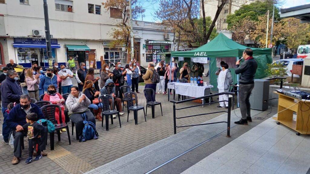 Acto en el Hospital Ramos Mejía por el Día Internacional de la Enfermería