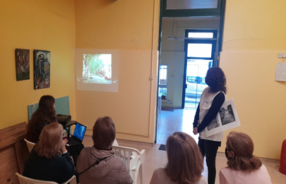 Taller ” la ciudad habitada” para adultos mayores de La Boca