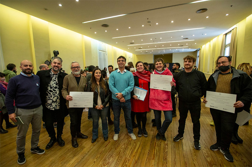 El Ministerio de Cultura y el INAES entregaron las primeras matrículas a 40 cooperativas del sector música
