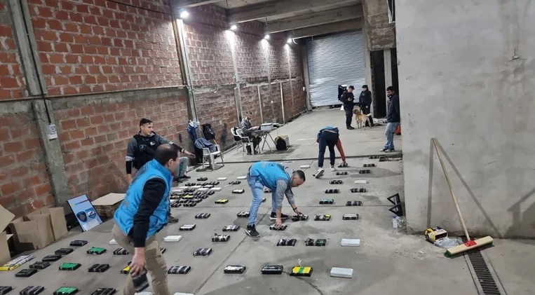 La Policía de la Ciudad decomisó unos 100 kilos de cocaína en Lomas de Zamora