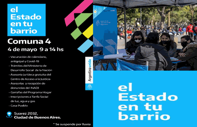 El Estado en tu Barrio llega a la Comuna 4