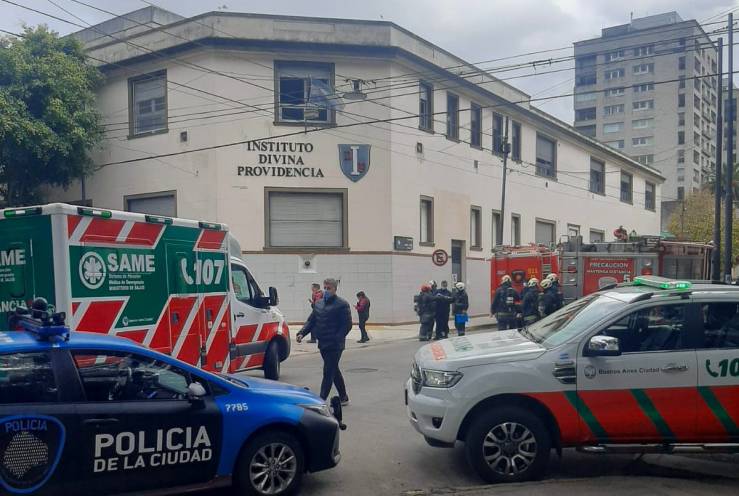 Saavedra: hospitalizan alumnos del Colegio Divina Providencia por inhalación de monóxido de carbono