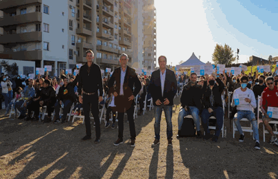Nueva entrega de viviendas en el Desarrollo Urbanístico Estación Sáenz