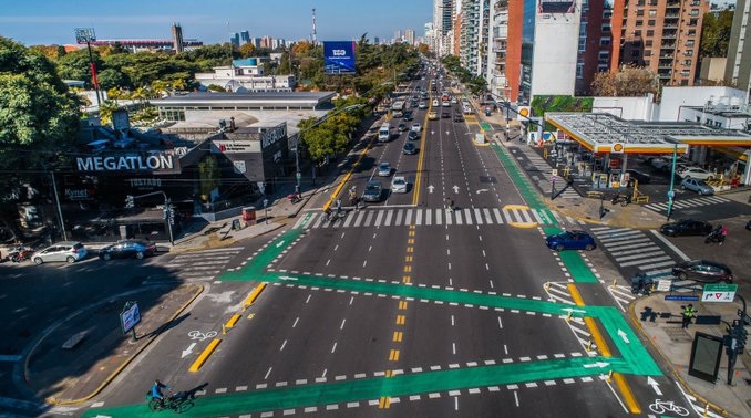 Vecinos van a la Justicia contra la Calle Compartida Libertador