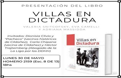 Presentación de libro en Villa Cildañez