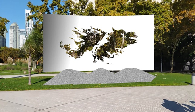 Promueven la instalación de un monumento por Malvinas frente Casa Rosada, donado por el Astillero Tandanor