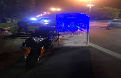 Recuperan una moto robada en Villa Lugano