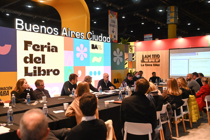 El Gabinete del Gobierno porteño se reunió en la Feria del Libro de Buenos Aires