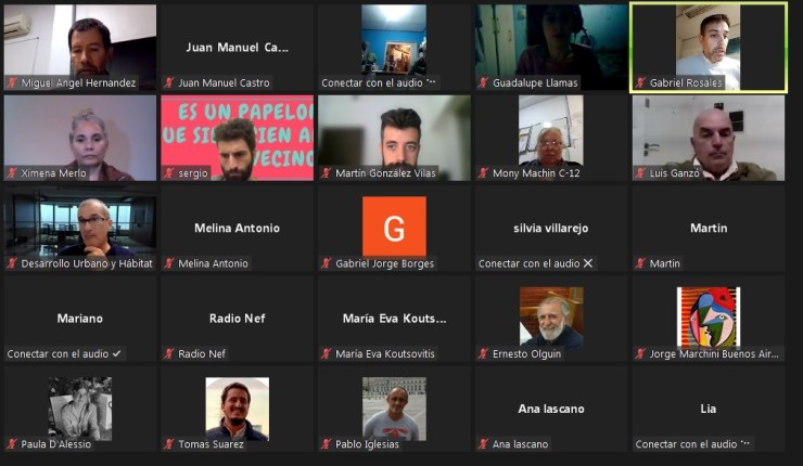 “Reservorio del Arroyo Medrano”: funcionarios porteños expusieron ante vecinos sobre las obras en Parque Saavedra