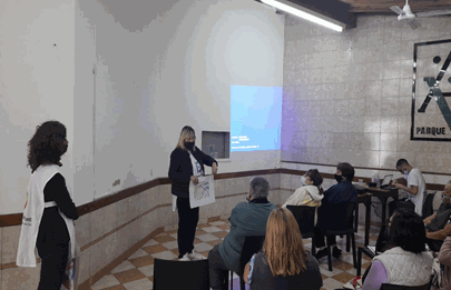 Defensoría: Taller sobre el barrio de La Boca para adultos mayores