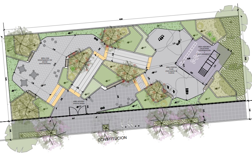 Boedo: preadjudican la obra para construir una plaza en Constitución 3339 por $41.000.000
