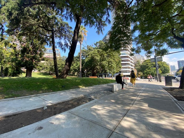 Recoleta: el GCBA reparó el entorno de la Biblioteca Nacional
