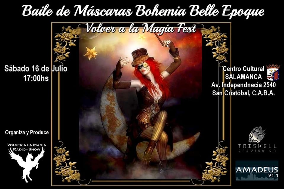 Volver a la Magia: Mascarada Veneciana Bohemia Belle Epoque en el Centro Cultural Salamanca
