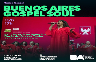 Coros en Parque Avellaneda con Buenos Aires Gospel Soul
