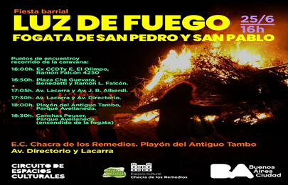 Se viene Luz de Fuego, Fogata de Parque Avellaneda 2022