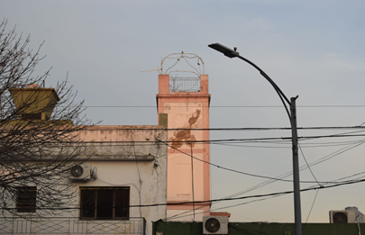 El Presidente de la Comuna 9 visitó el Mirador Salaberry