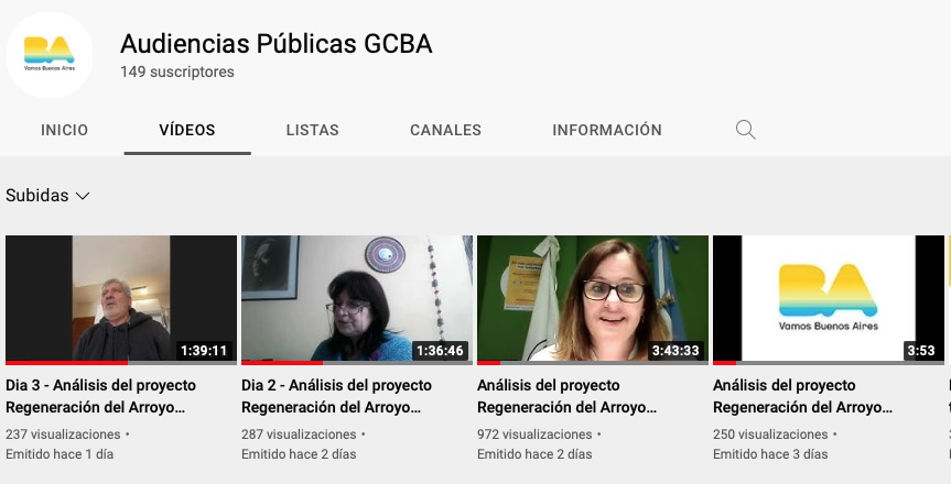 Audiencia Pública: empleados del Gobierno porteño se presentan como vecinos para apoyar la obras en el Parque
